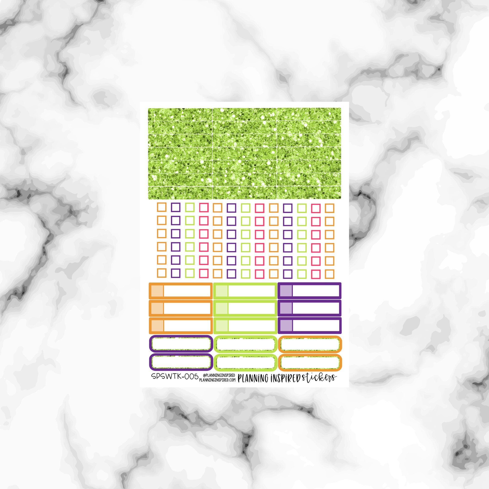 Spooky Sweets Weekly Planner Sticker Kit Halloween Weekly | Etsy