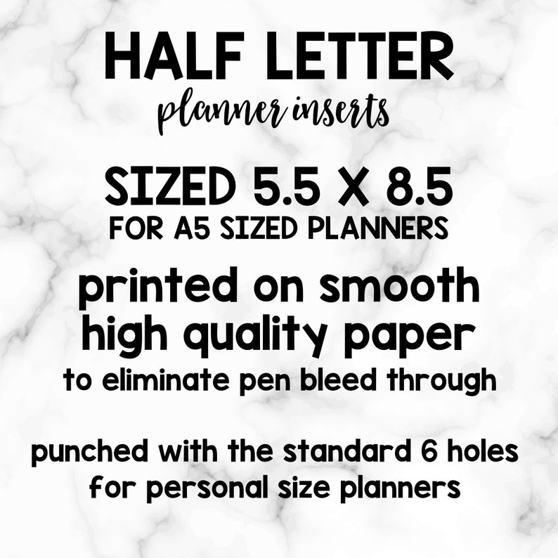 Half Letter Size Budget Insert, Debt Tracker, Budget Inserts for A5 Planners image 2