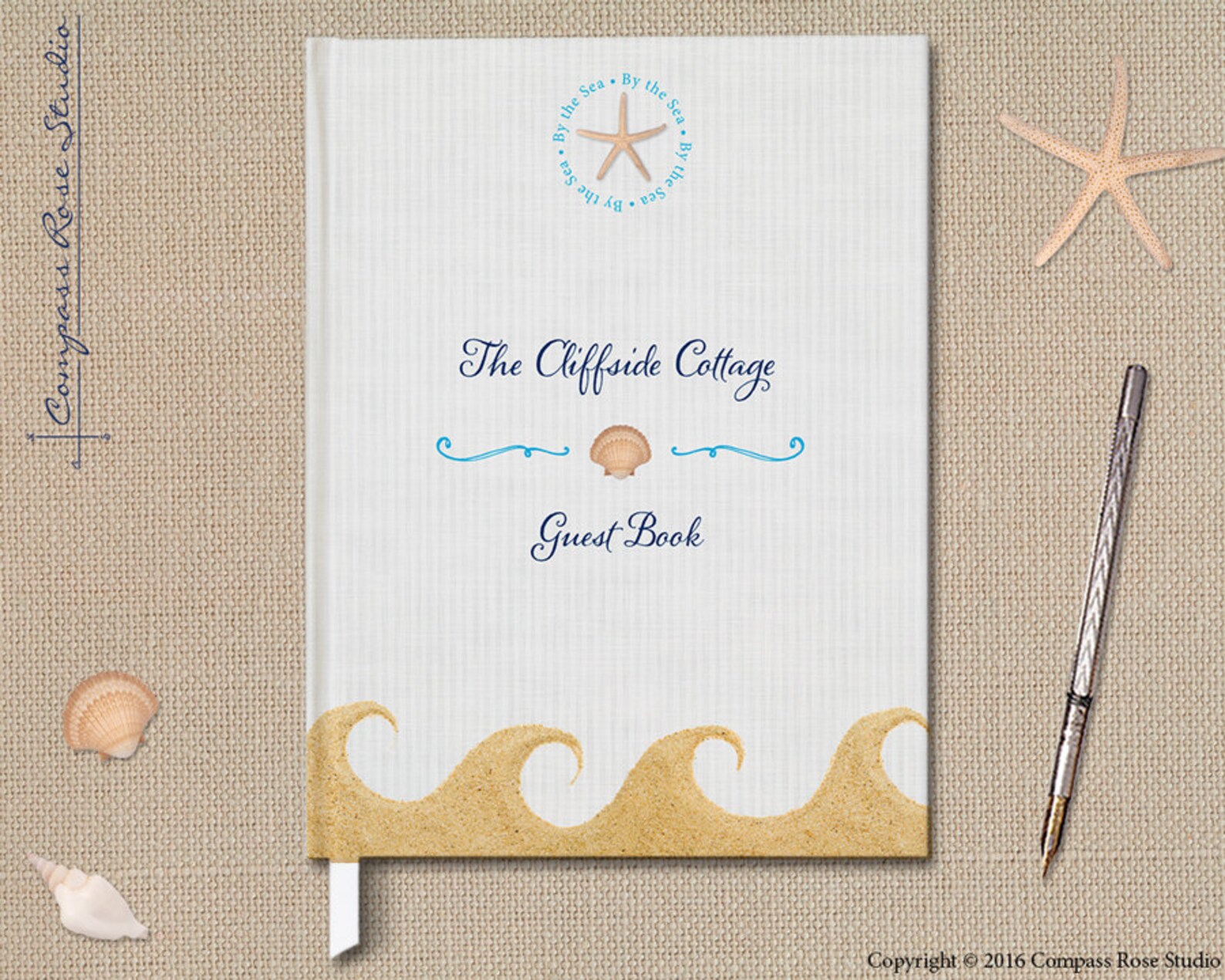 Personalized Beach House Guest Book Vacation Home Guest Book Etsy