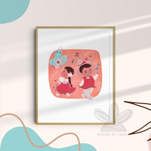 México / Es un mundo pequeño / Arte imprimible / Decoración infantil / Arte de mundo pequeño / Niños del mundo / Reino Mágico / Póster de viaje / Lindo