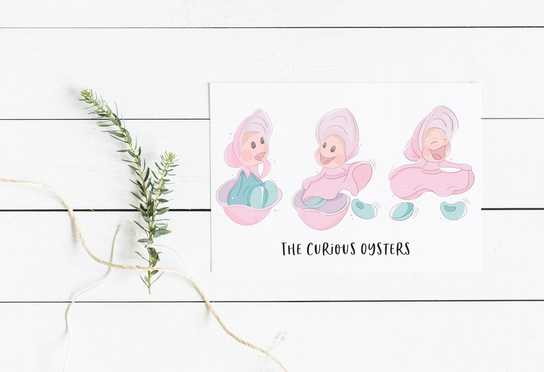 The Curious Oysters Alice in Wonderland Little Oysters Etsy