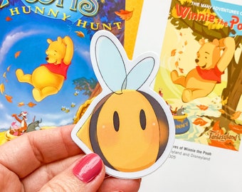 Benny Bumble Bee Sticker | Waterproof Vinyl Decal | Gardening Gifts
