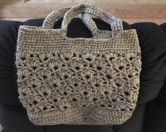 Crochet Tote Handbag