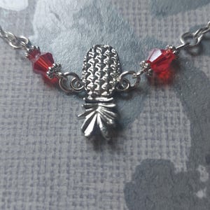 Upside down Pineapple anklet 2025 - swinger anklet- lifestyle jewelry - couples fun anklet - shared wife