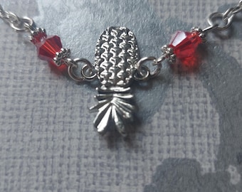 Upside Down Pineapple Anklet: Swinger Lifestyle Jewelry