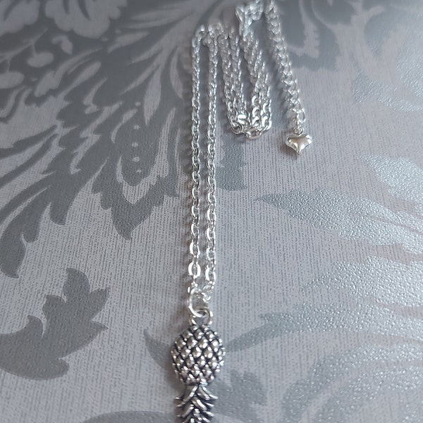 Pineapple Necklace Etsy