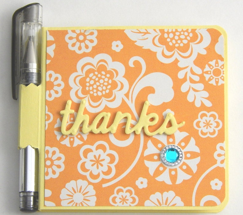 Gift Set Greeting Card Pocket Mirror Post It Note Holder Etsy