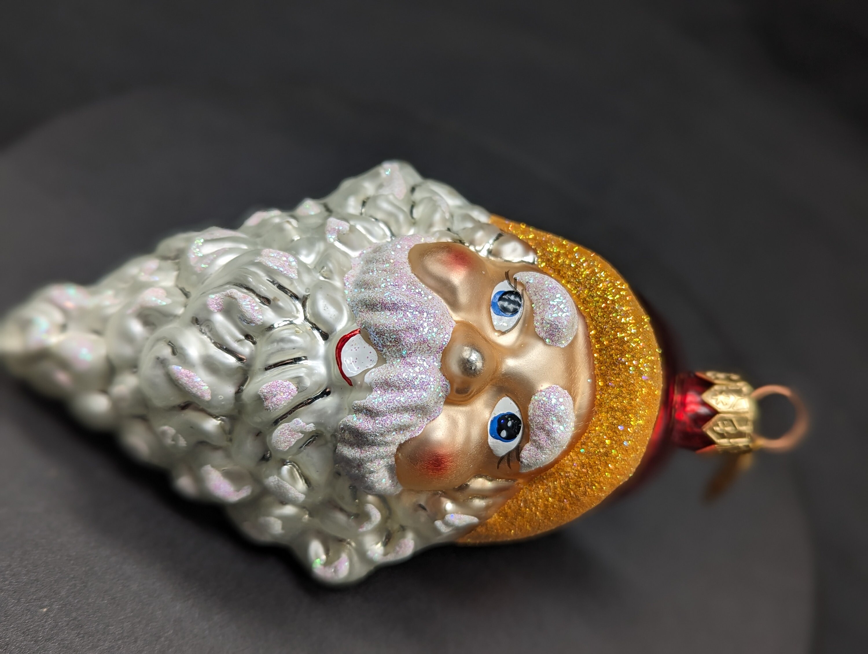 Christopher Radko two's Company Christmas Tree Ornament. Mr and Mrs Clause Tree Ornament