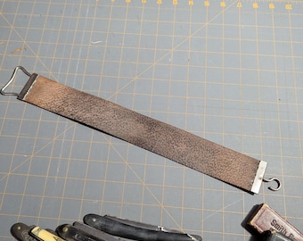 Vintage Straight Razor Set, Boxes, and   Leather Strop