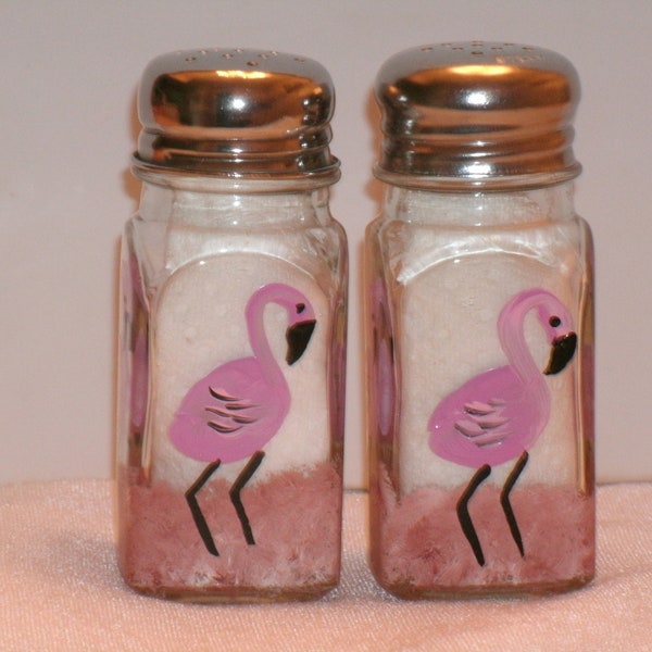 FLAMINGO  salt and pepper shakers