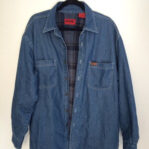 Wolverine quilted flannel shirt jacket cheap