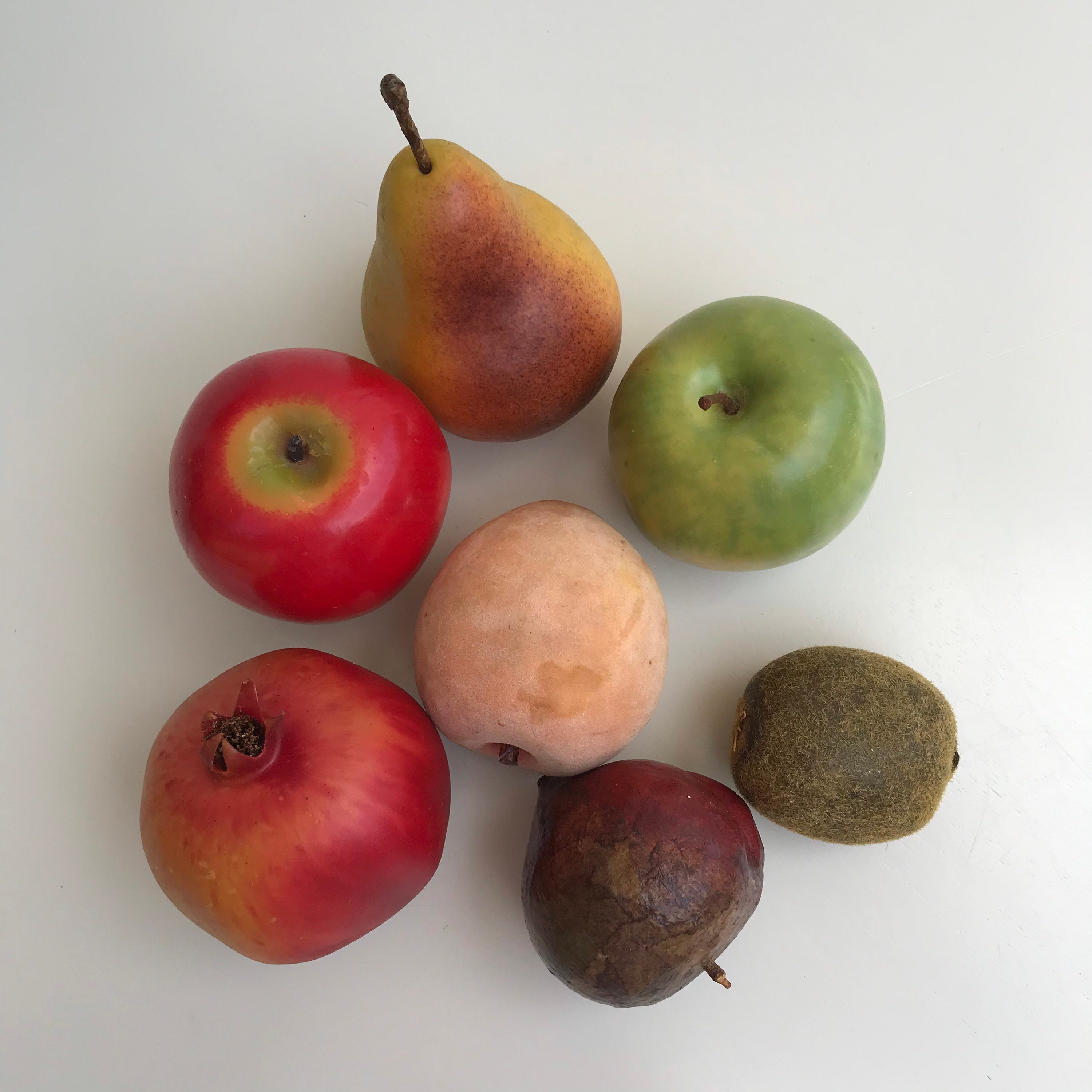 Vintage Faux Fruit decorative artificial fruit Etsy