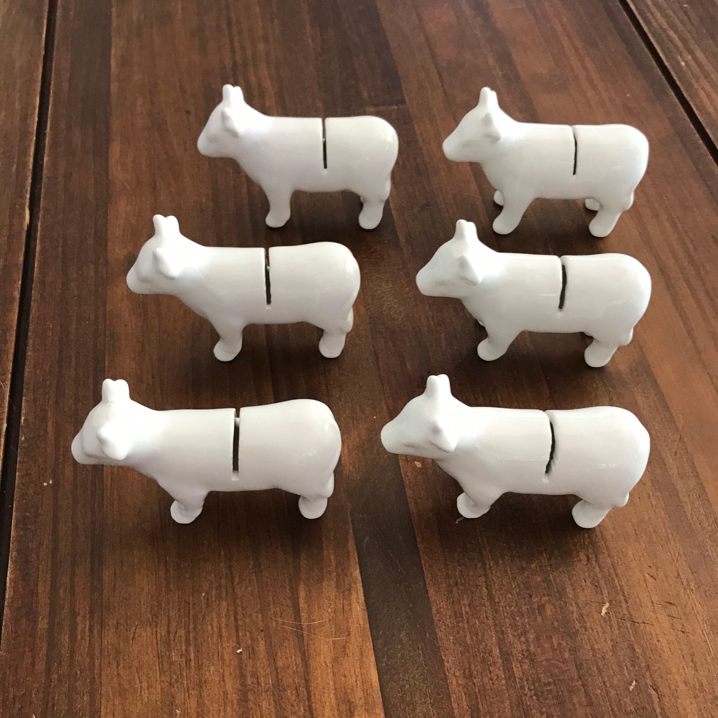 cow-place-card-holders-set-of-6-ceramic-farmhouse-farm-to-etsy