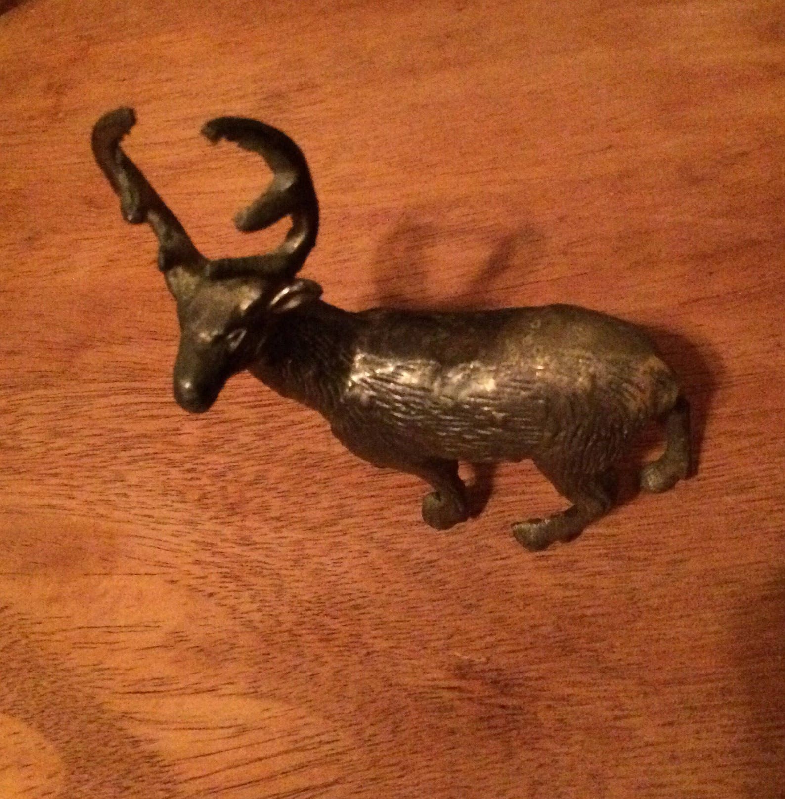 Vintage Solid Brass Christmas Reindeer Brass Deer Christmas Etsy