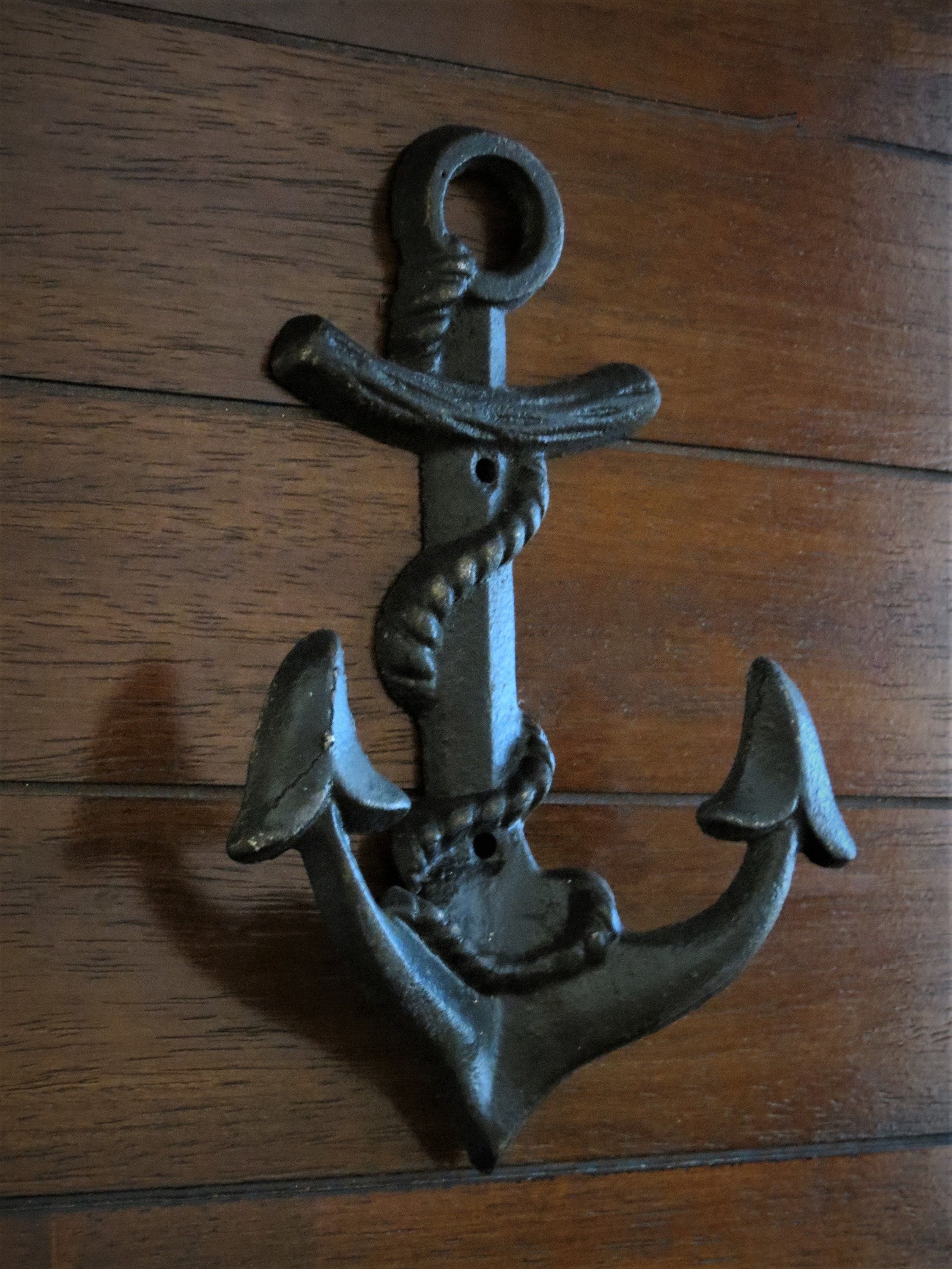 Mediterranean Wall Hooks Anchors Fish Slipper Boat Shaped Living