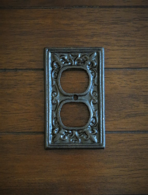 Decorative Electrical Outlet Plate / Oil Rubbed Bronze or Pick - Etsy