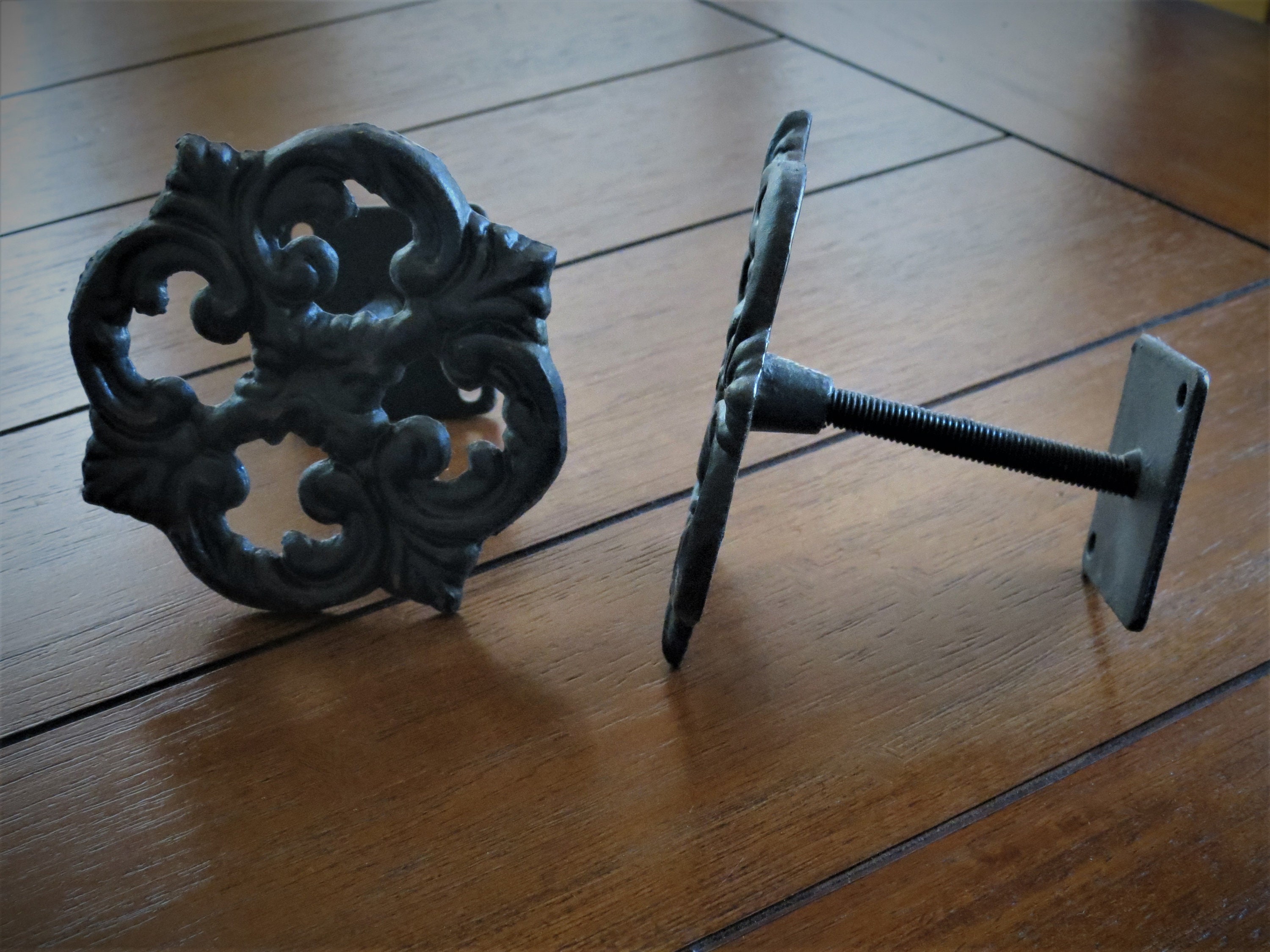 Decorative Cast Iron Curtain Tie Backs / Drapery Tiebacks / Etsy