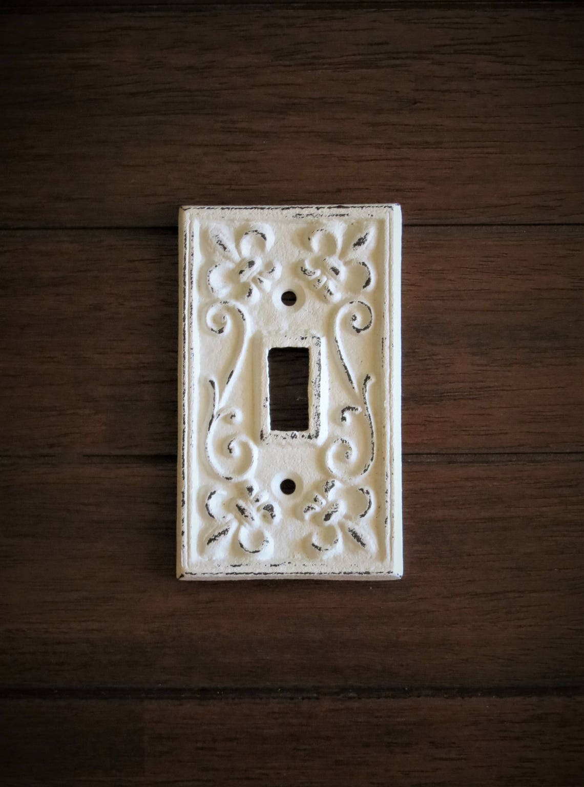 Light Switch Plate / Light Plate Cover / Cast Iron Switchplate Etsy