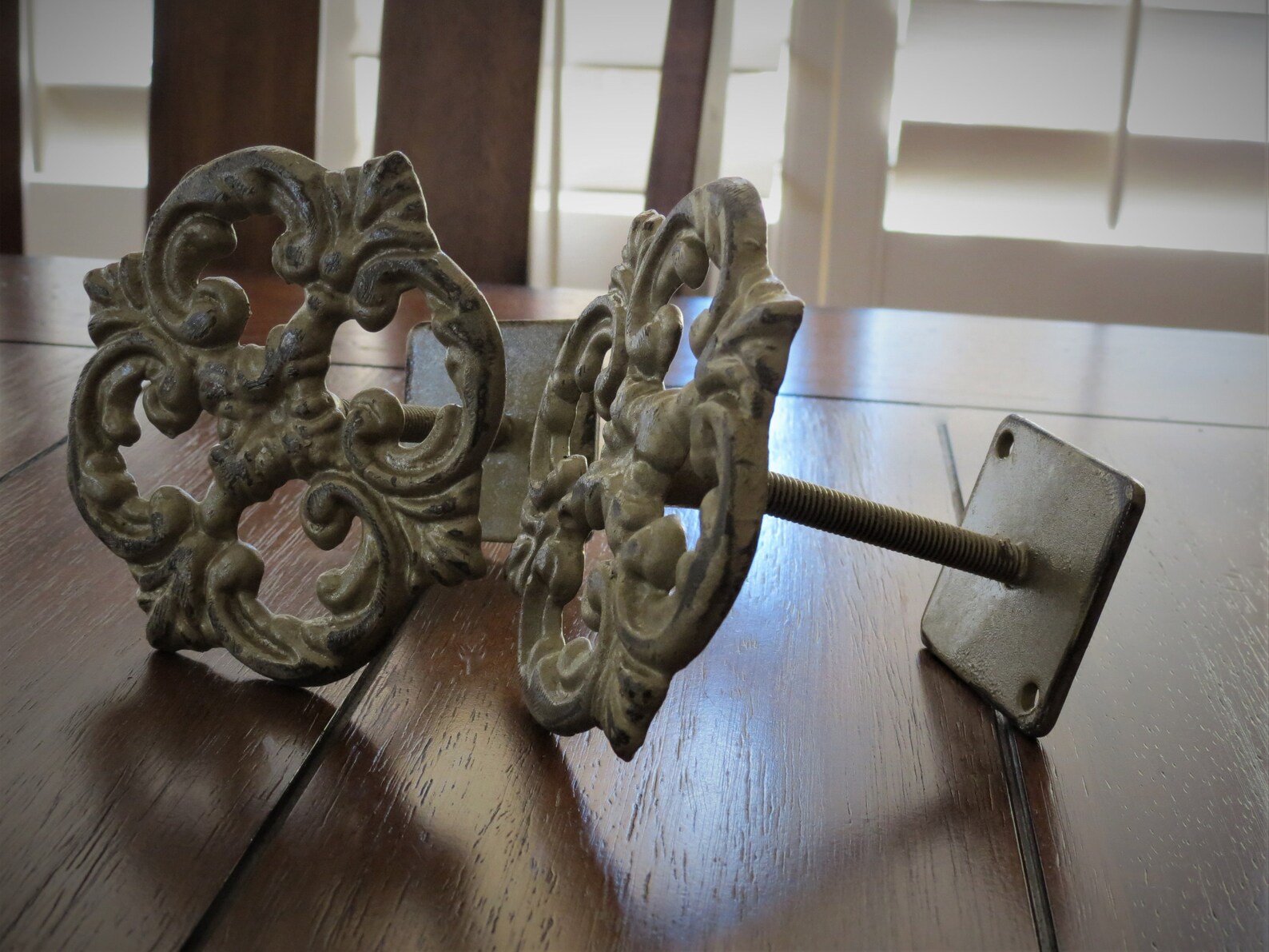 Curtain Tiebacks / Cast Iron Curtain Tie Backs / Drapery Tie Etsy