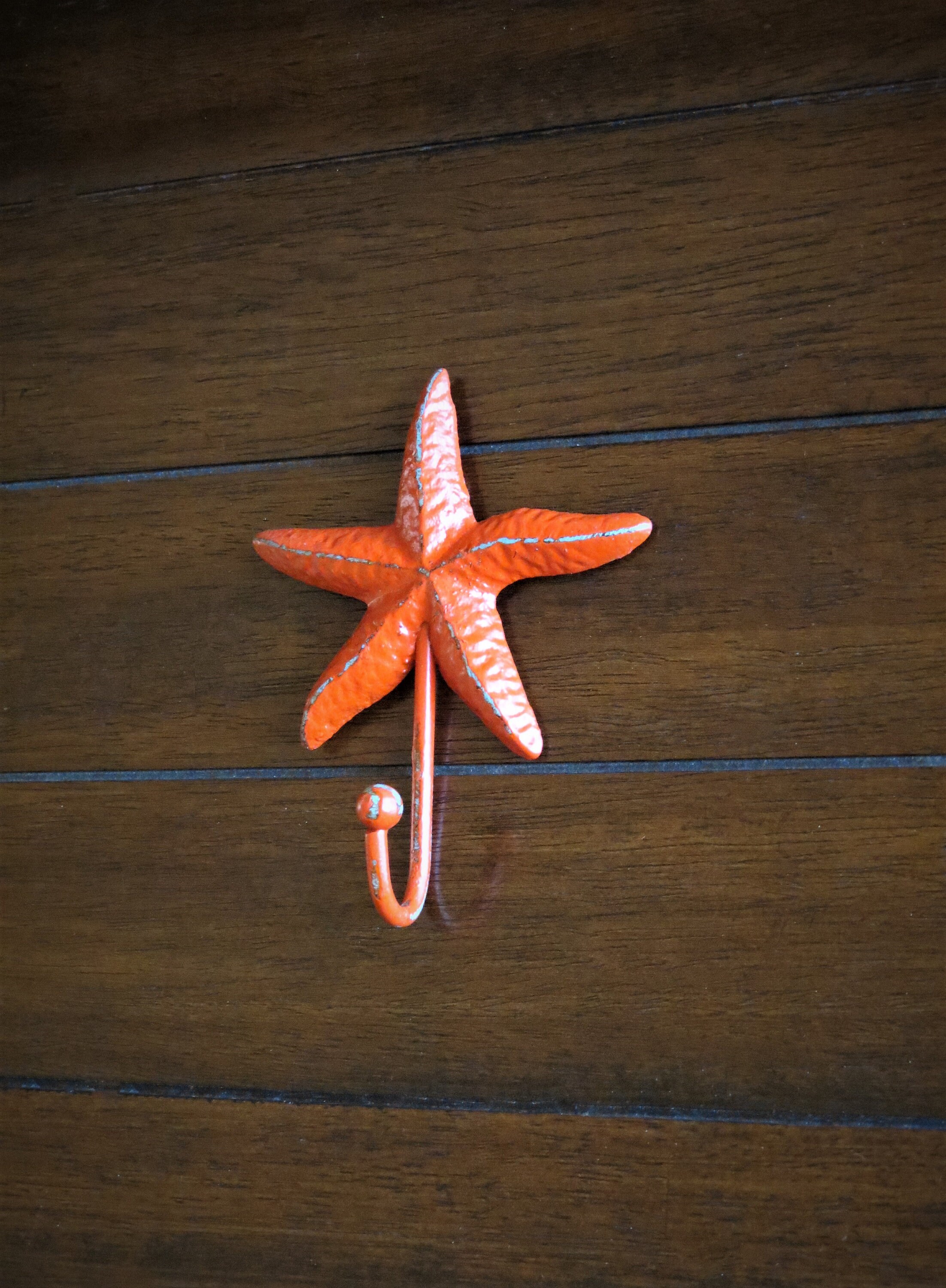 Starfish Wall Hook / Metal Wall Hanger / Metal Hook / Beach