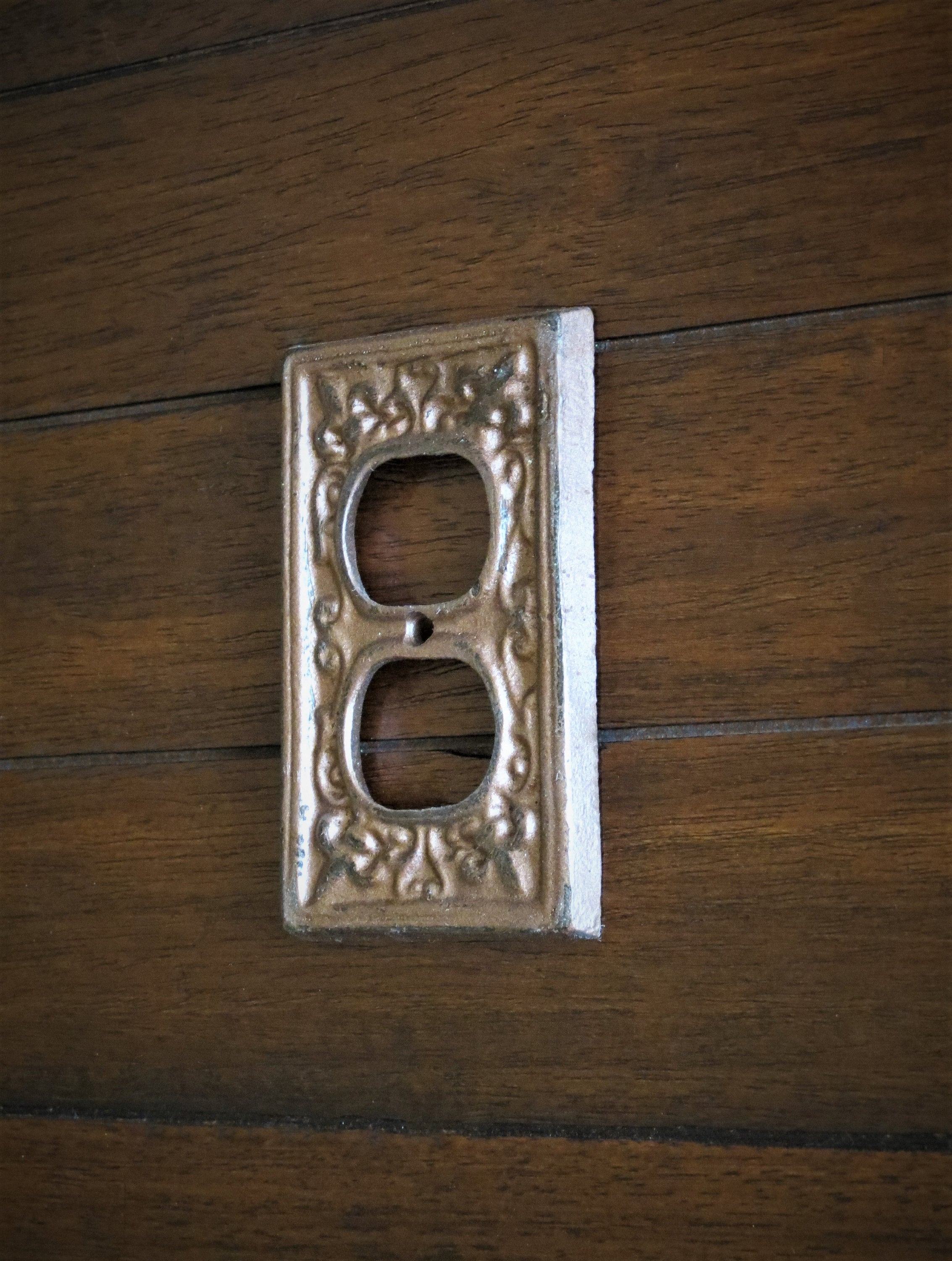 Decorative Electrical Outlet Plate / Aged Copper or Pick Color Etsy