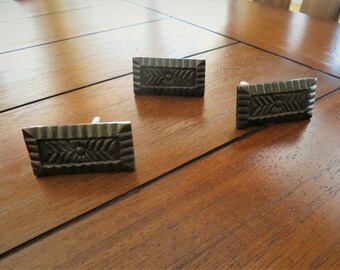 Bouton de commode rectangulaire classique / Bronze frotté à l’huile / Bouton pour armoire Bureau Dresseur Tiroir / Accessoires de meubles / Tiroir Tire Poignées