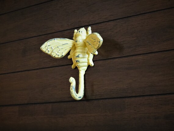 4 Ganci Da Parete A Forma Di Farfalla - Decorativi In Ferro Per Appendere Cappotti, Cappelli, Chiavi, Asciugamani, Borse - Multicolore - 5