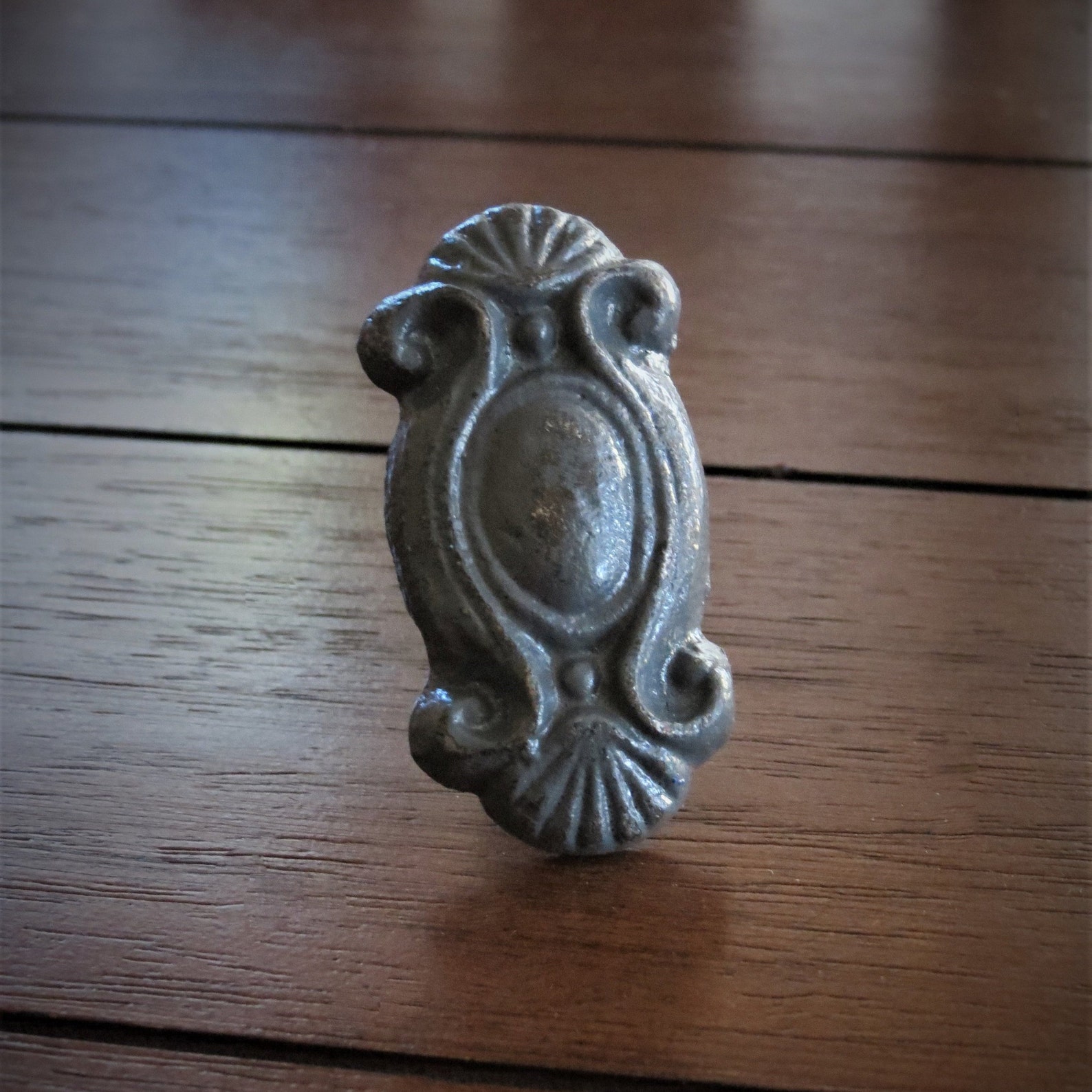 Metal Dresser Knobs / Dark Grey or Choose From 40 Colors / Etsy