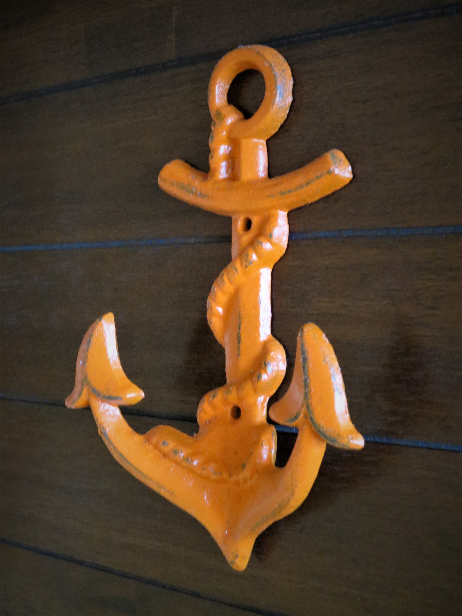 Ship Anchor Hook / Nautical Home Decor / Kids Wall Hook / Bath Etsy