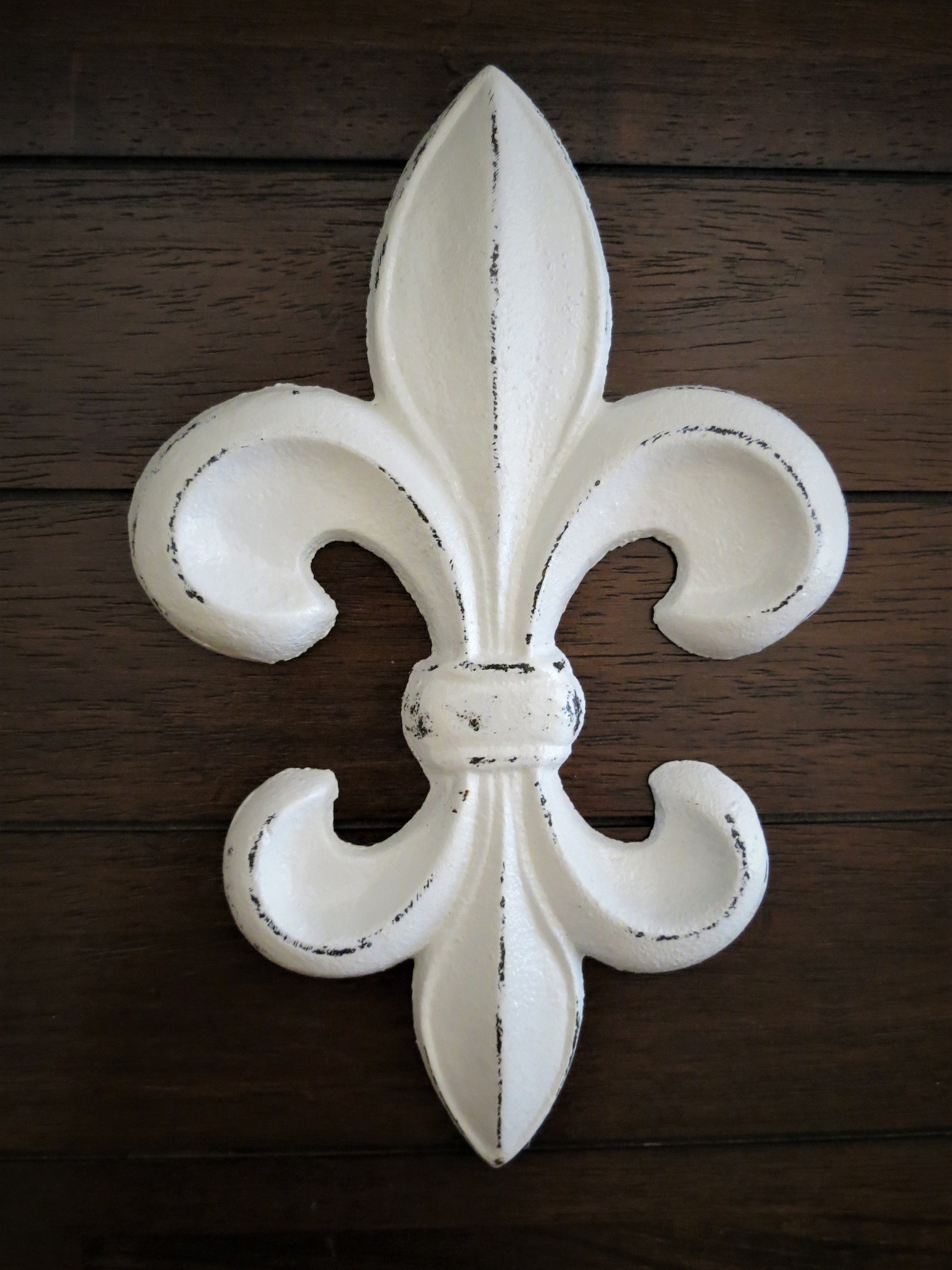 Fleur De Lis Wall Decor / Cast Iron Wall Decor / Fleur De Lis Etsy