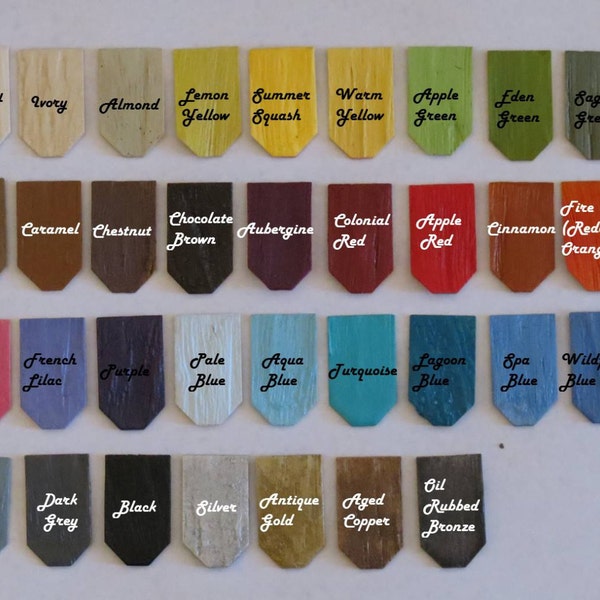 Color Chart for Veritas Inspired/ Color Options/ Pick Your Color