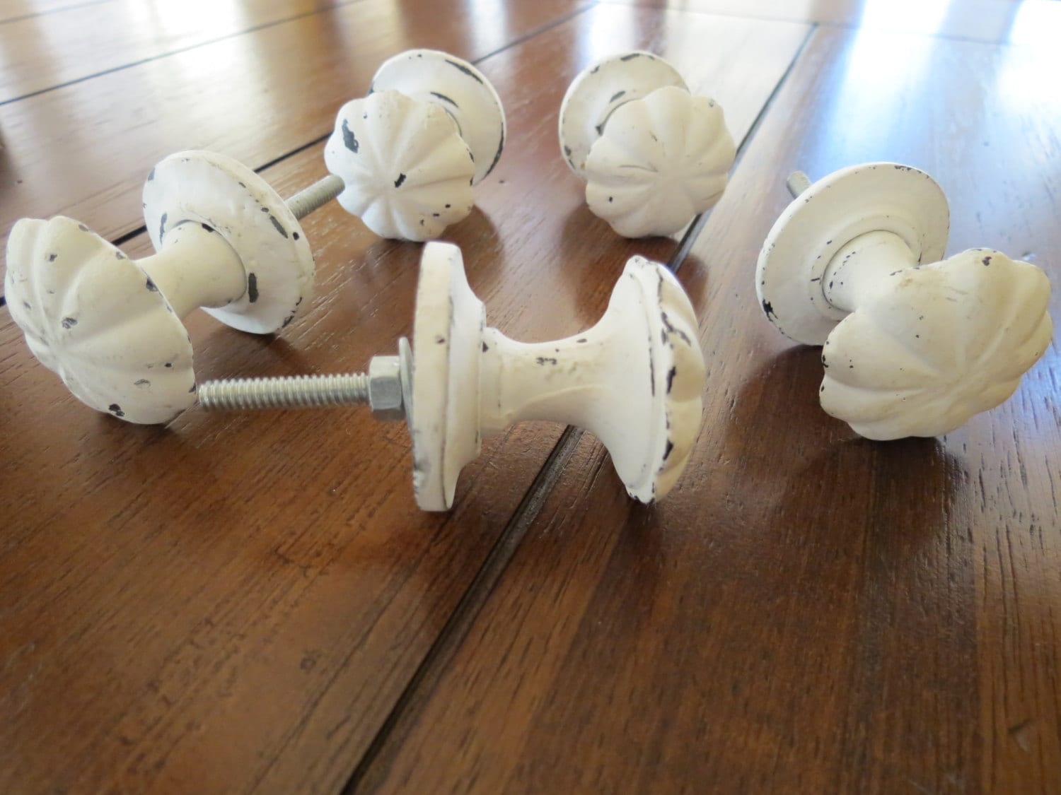 Vintage Inspired Knobs/Drawer Knobs/Dresser Knobs/Distressed Etsy