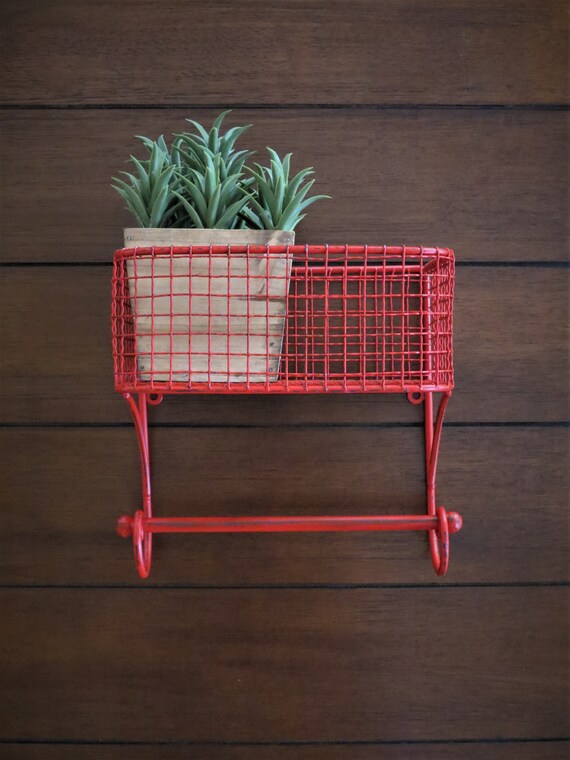 PRUJOY Ciondolo da Parete per Cesto di Fiori per Bicicletta, fioriera da Parete per Bicicletta con Cestino, Decorazione da Parete per Balcone da Giardino Esterno (Green