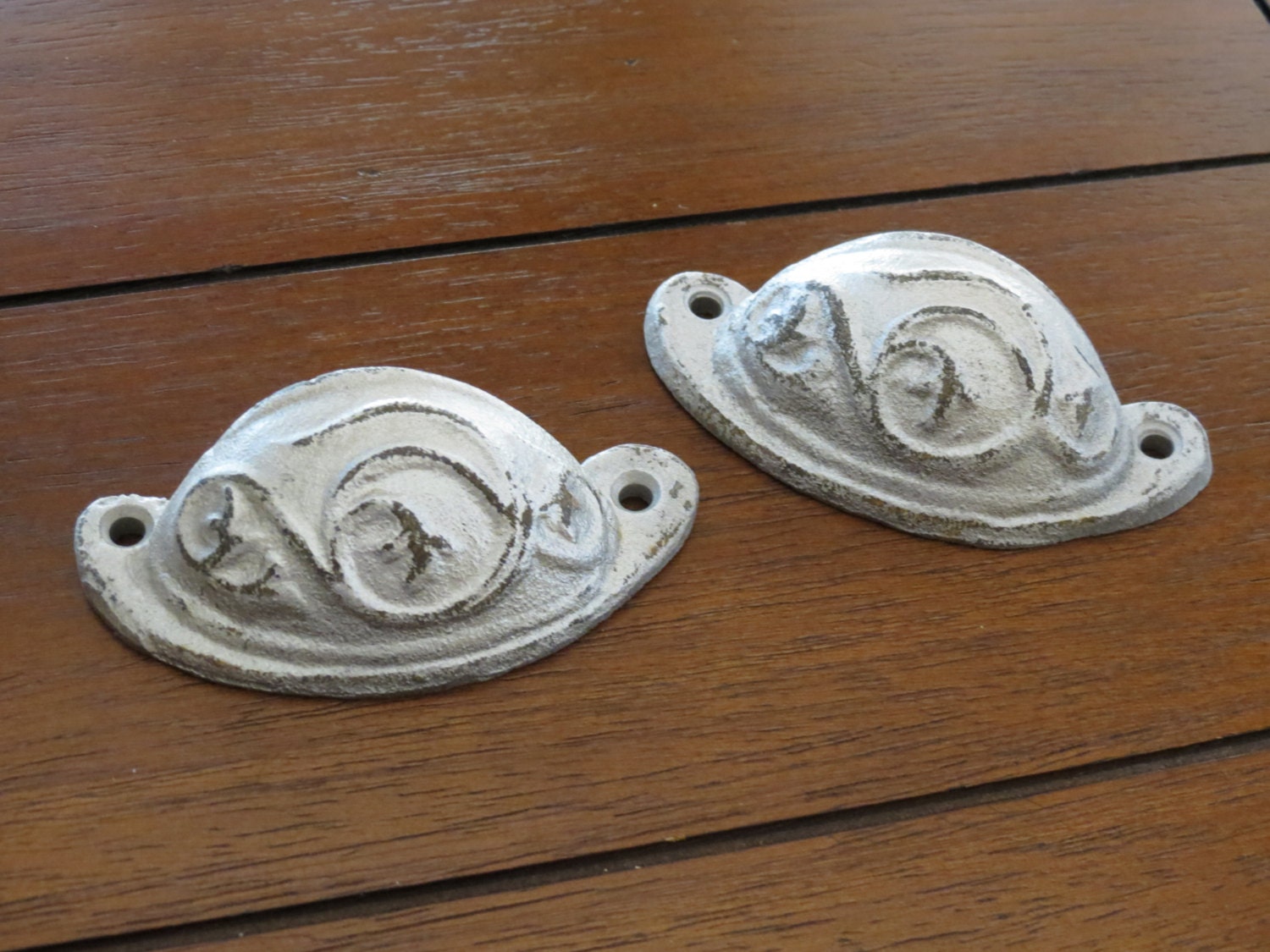 Silver Dresser Knob/ Cast Iron Dresser Pulls/ Knobs/ Etsy