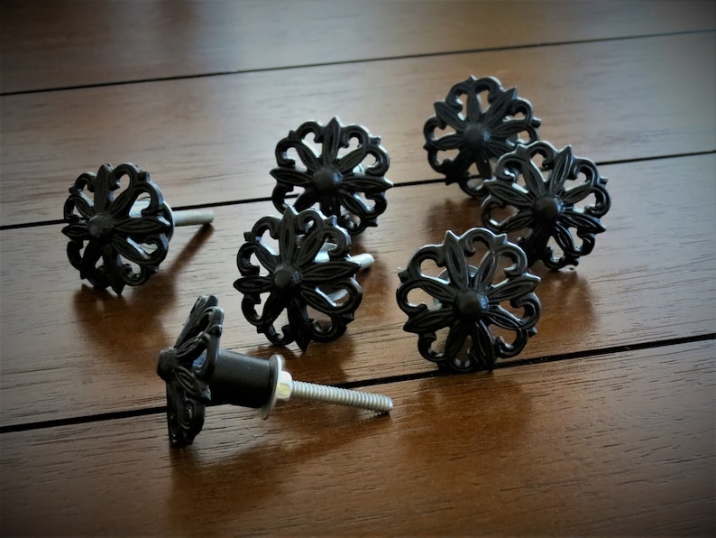 Cottage Chic Knobs / Drawer or Desk Knobs / Dresser Drawer Etsy