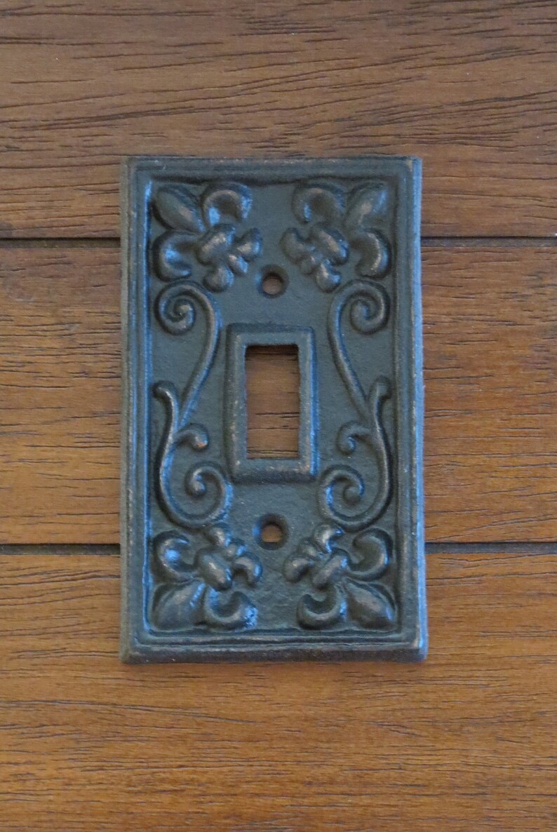 Black Light Switch Cover / Or Pick Your Color/ Light Plate Etsy