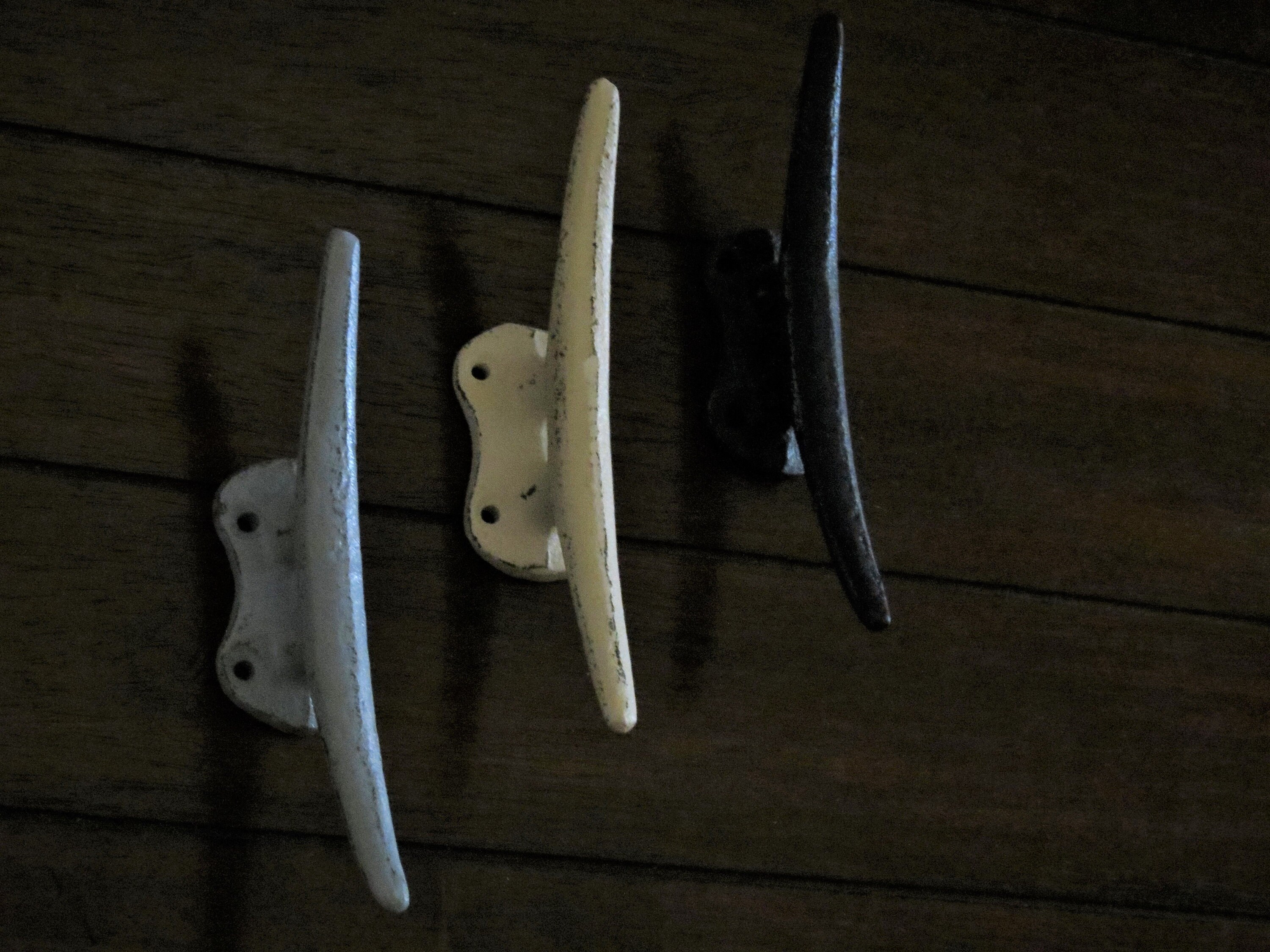 Cast Iron Boat Cleat Wall Hook / Nautical Coastal Wall Decor / Etsy