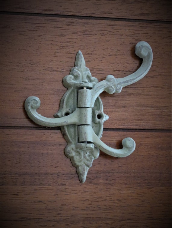 retro iron wall hook