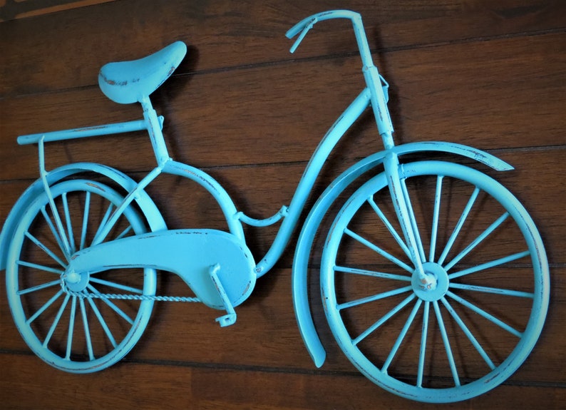 Bike Wall Decor / Pick Your Color / Bicycle Metal Wall Decor / Etsy