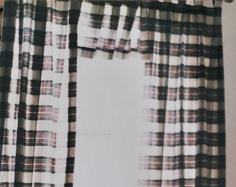 Gray Curtains Grey Window Treatments Custom Drapes Floral Etsy