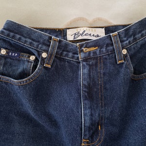 Jeans*Vintage 80s*Like New*Bleus Jeans*Express Bleus* Jeans*Boot Cut*Higher Rise* Size 5-6*Excellent Condition*EXPRESS BLEUS