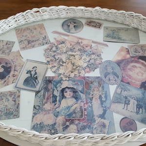 WICKER TRAY * Serving Tray* Victorian Decor Tray Large Oval Wicker Tray *Vintage Victorian*Bed Tray*Glass Insert*Add Your Style