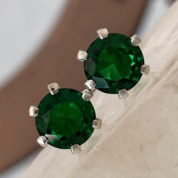 Green Topaz Earrings Etsy