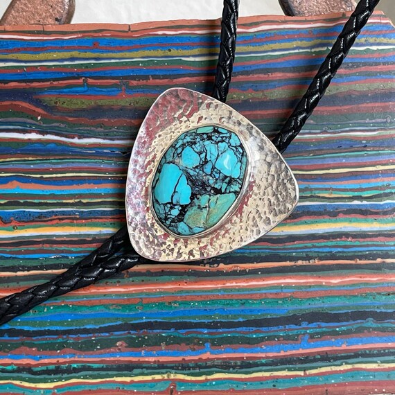 Bennett turquoise shop bolo tie