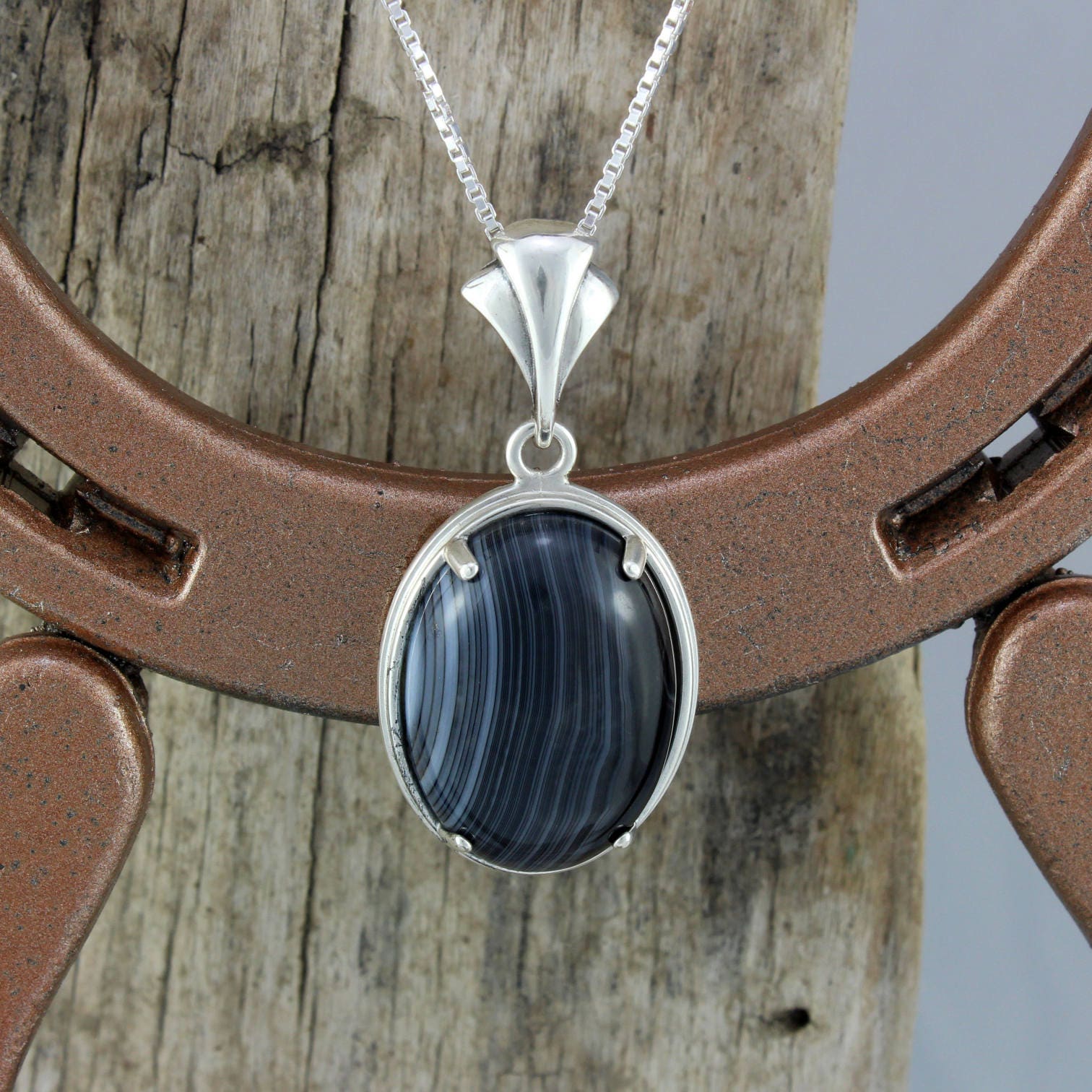 black onyx pendant necklace black onyx pendant necklace