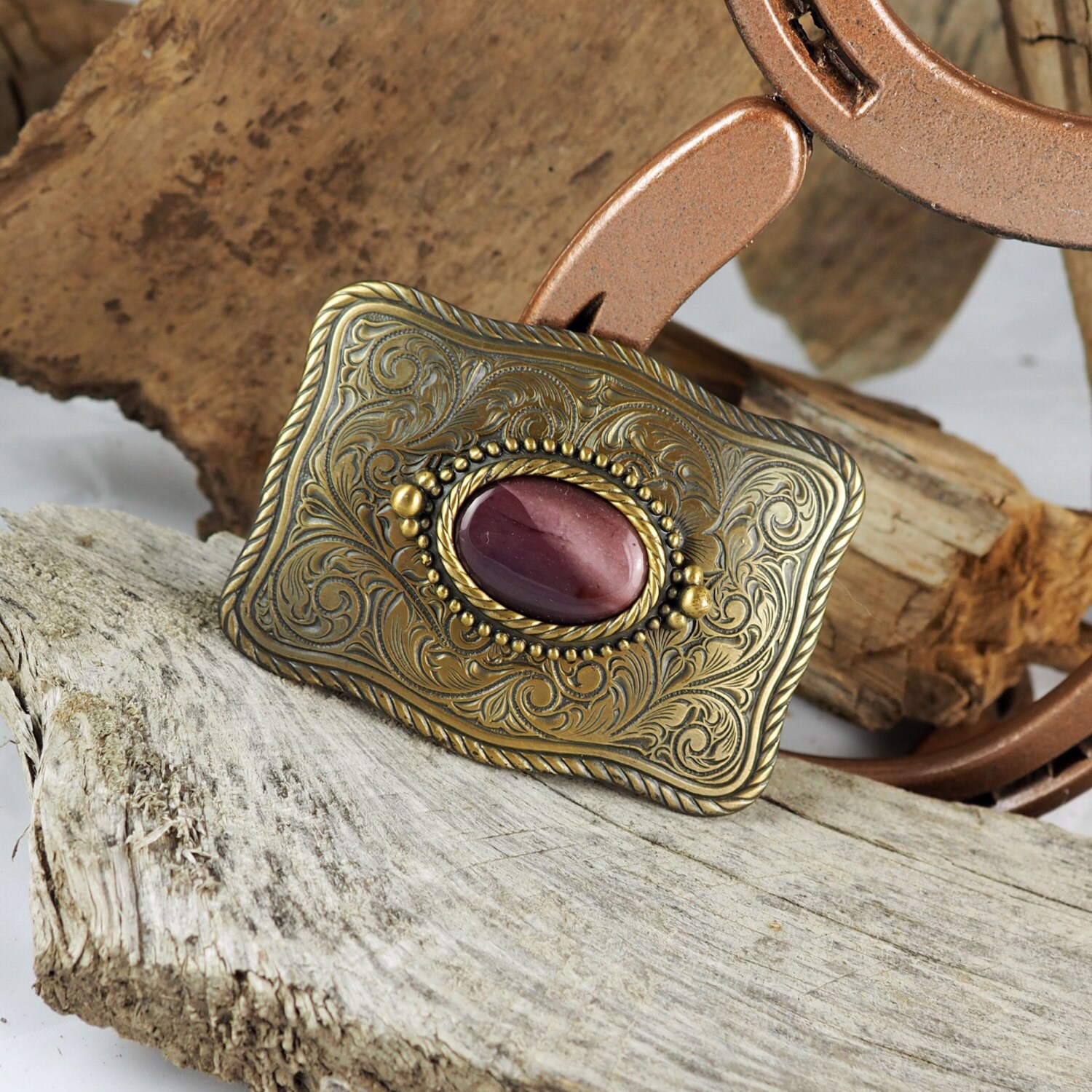 stone belt buckle