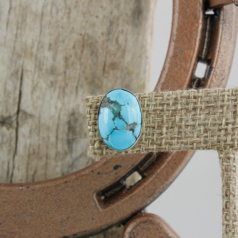 IT Hada Collection Kingman Turquoise Sterling Silver Earrings main image 0