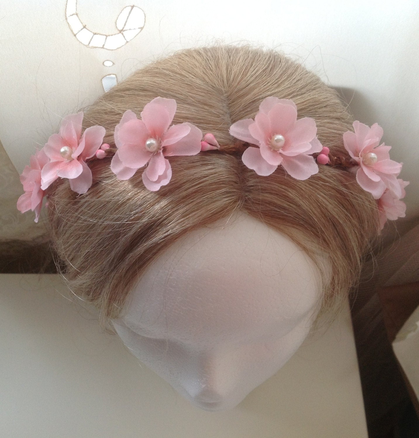 Sakura Pink Cherry Blossoms Flower Hair Clips Casual Picnic/outing Wedding Party Bridesmaids