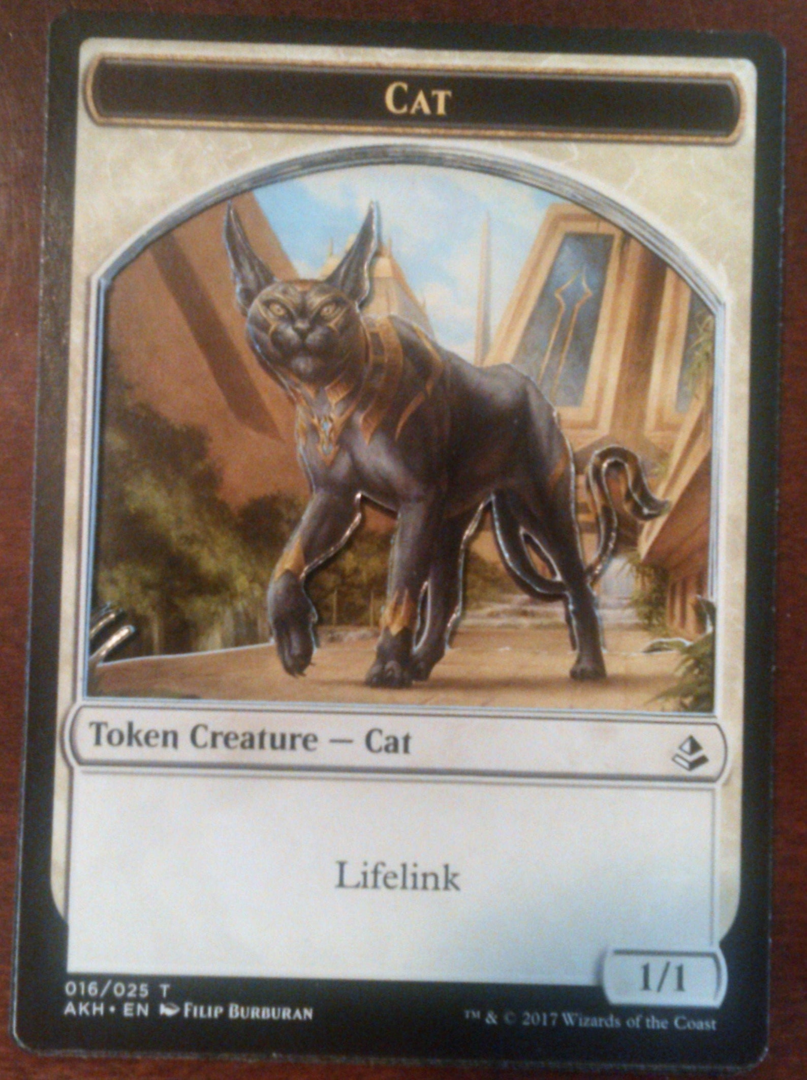 3D Magic the Gathering Cat Token Etsy