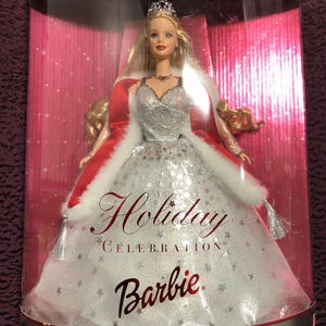 2001 Holiday Celebration Barbie Doll - Special Edition Holiday